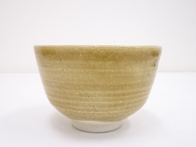 道具 ] - 道具 瀬戸焼 青木九仁博造 黄瀬戸茶碗 | ネットショップ圭